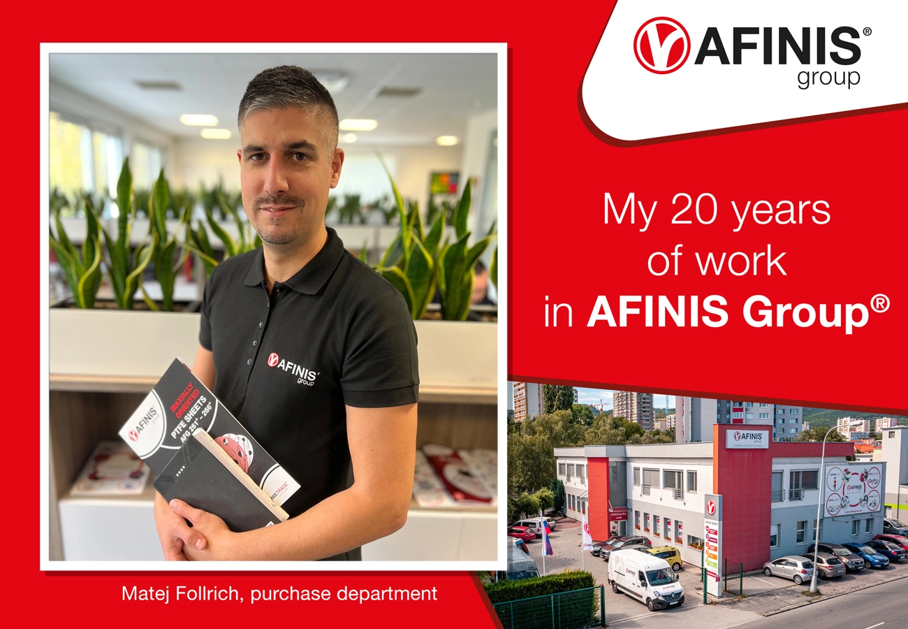 MY 20 YEARS OF WORK AT AFINIS Group®
