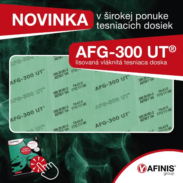 Univerzálna tesniaca doska AFG-300 UT® vhodná aj pre aplikácie s vodíkom